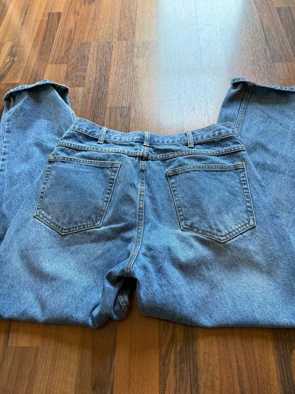 J.Galt Shanghai Vintage Style Blue Denim Relaxed Fit Jeans Size 30x30